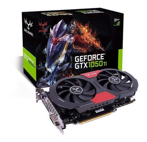 Placa de video Nvidia Colorful  Colorful NB GeForce 10 Series GTX 1050 Ti GEFORCE GTX1050TI NB 4G 4GB