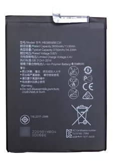 Batería Para Huawei Mate 20 Lite Compatible Hb386589ecw
