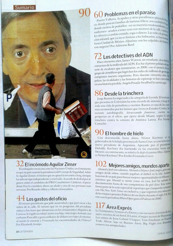 Gatopardo Jennifer Chavez Zinser Beckham Adn Jorge Ramos