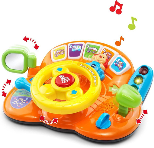Driver De Giro, Vtech Y Aprender, Naranja. Vtech