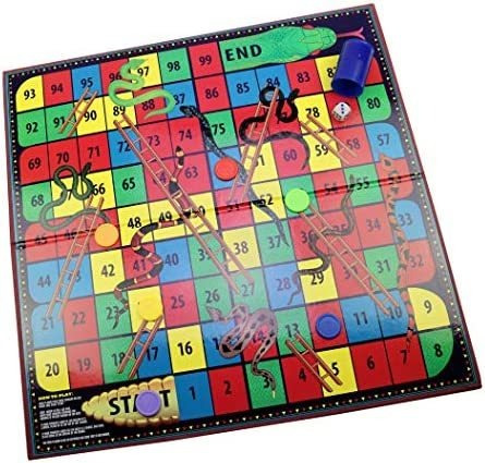 Imagen 2 de 7 de Juego De Mesa Serpientes Y Escaleras