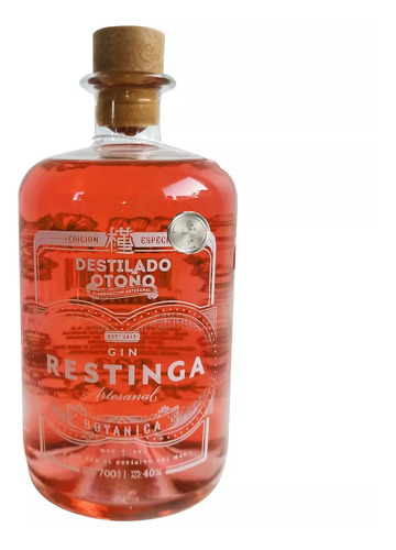 Gin Restinga Destilado De Otoño 700 Ml