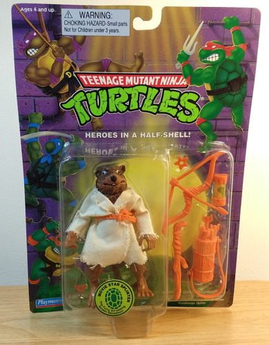 Movie Star Splinter 1995 Tmnt ! 90s Tortugas Ninja Vintage