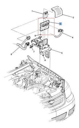 Computadora Motor (modulo Eco) Saturn Vue 2.4l L4 2008
