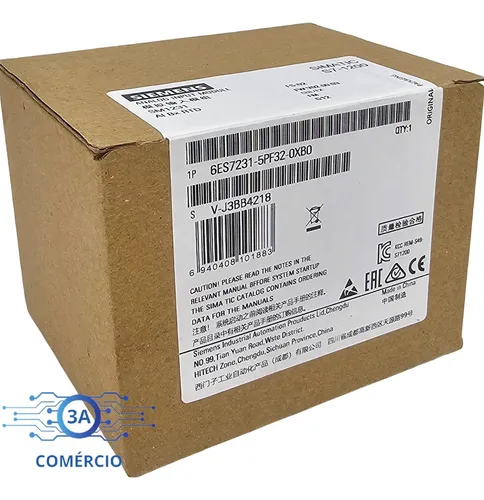 6es7231-5pf32-0xb0 Simatic S7-1200 8 Ai Sm 1231 Rtd Siemens