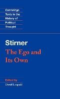 Libro Stirner: The Ego And Its Own - Max Stirner