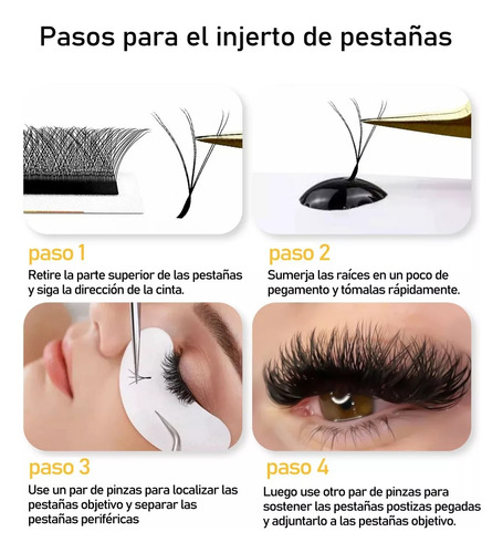 Lujito Blister Extensiones De Pestañas 0.07mm Mink Salón De Belleza Curvatura C/d