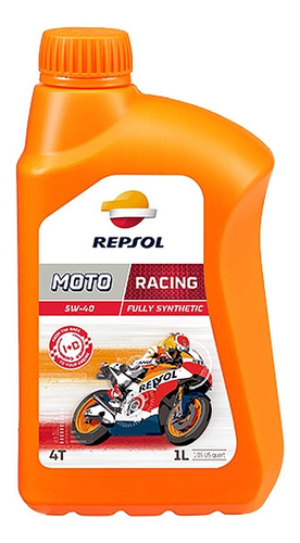 Óleo Repsol Rp Moto Racing 5w40 Sinético 1lt 100% Sintético 