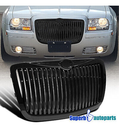 Fits 2005-2010 Chrysler 300 300c Vertical Front Grill Ho Aai