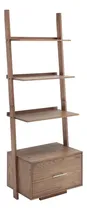 Comprar Librería De Escalera Con Cajón De Archivos Madera Flotante
