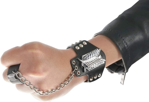 Imagen 5 de 5 de Brazalete Pulsera Shingeki No Kyojin - Ataque De Los Titanes