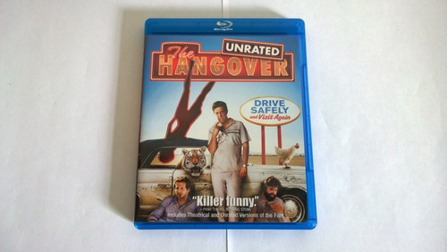 The Hangover Unrated ( Que Paso Ayer ) Bluray + Digital Copy