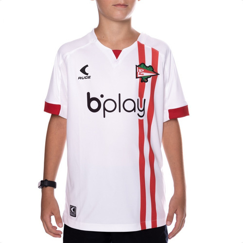 Imagen 1 de 6 de Camiseta Estudiantes De La Plata 2022 Ruge Jr Niño Suplente