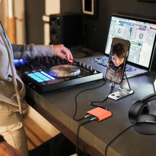 192khz/24bit Audio Interface, Portable Usb & iPhone Guita...