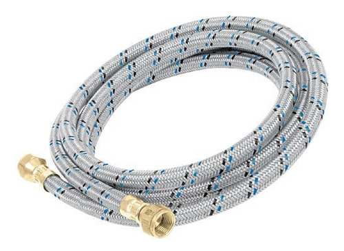 Manguera Aluminio Gas 3/8'' X 3/8'' 2 Mt Foset 49140 Color