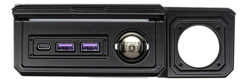 Cargador De Coche, Adaptador De Cargador Usb Dual Y Carga -c