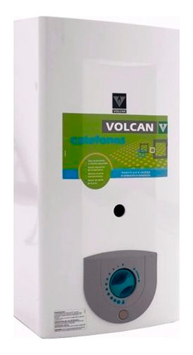 Imagen 1 de 5 de Calefon Volcan 14 Litros Compacto Ionizado 315 Kav