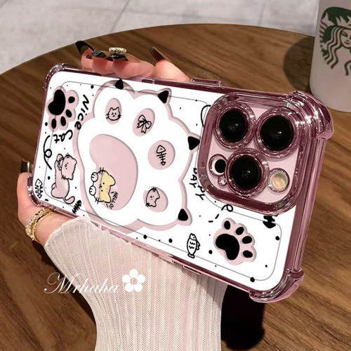 J0k Kz A Para Teléfono Oppo Cartoon Cute Panda Cat, /