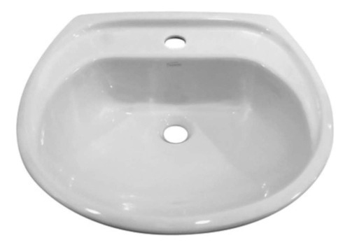 Bacha Baño Ceramica Lavatorio Andina Ferrum 1 Agujero Lea1-b