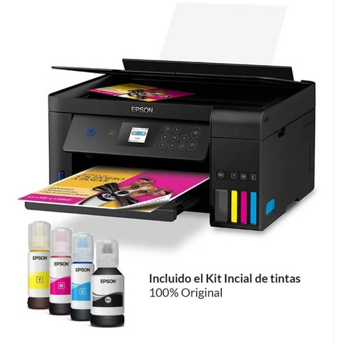 Imagen 7 de 9 de Impresora Multifuncional Ecotank Epson L4160 Inalámbrica