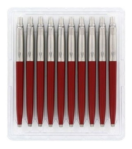 Parker Jotter Standard Bolígrafo Retráctil Rojo