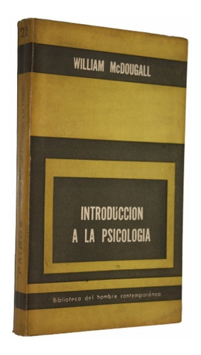 Introduccion A La Psicologia - William Mcdougall - Paidos