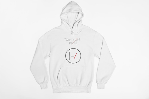 Poleron Unisex Twenty One Pilots Lollapalooza Logo Estampado Algodon