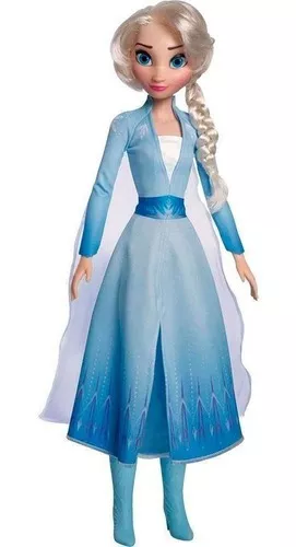 Boneca Elsa Grande Articulada 82 Cm - Disney Frozen 2 Oferta