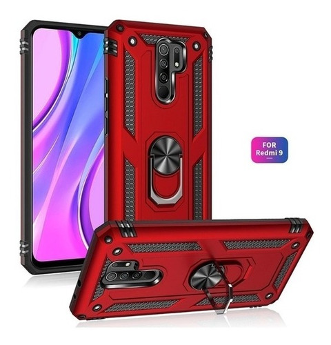 Estuche Protector Armor Extra Resistente Xiaomi Redmi 9