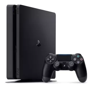 Sony PlayStation 4 Slim 1TB Hits Bundle: God of War/Gran Turismo Sport/Uncharted 4: A Thief's End color negro azabache