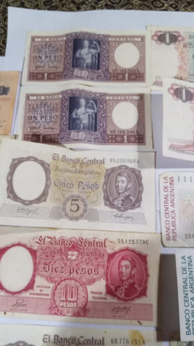 Billetes Antiguos Varios (Usado)