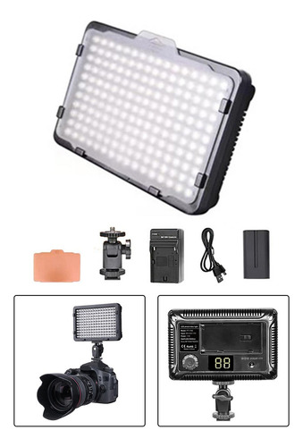 Luz Led Para Cámara, Lámpara De Vídeo Portátil Estilo A