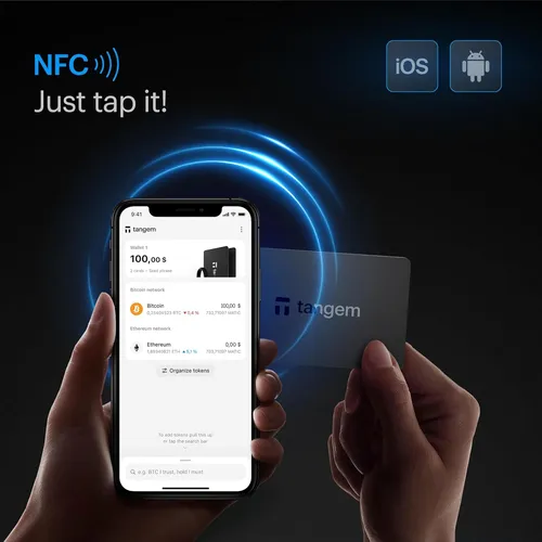 Wallet Fria Tangem X3 Cartera Criptográfica Segura 2025