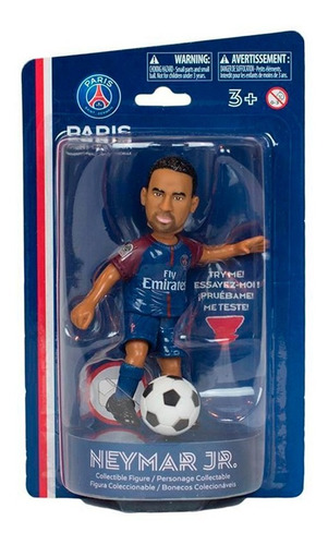 Imagem 5 de 9 de Brinquedo Colecionável Articulado Do Neymar E Campo E Trave