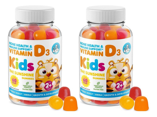 Vitamina D3 Para Niños Pack 2 - Unidad a $111450