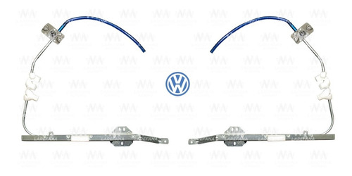 Par Elevador Manual Vidrio Vw Sedan Vocho 68-72