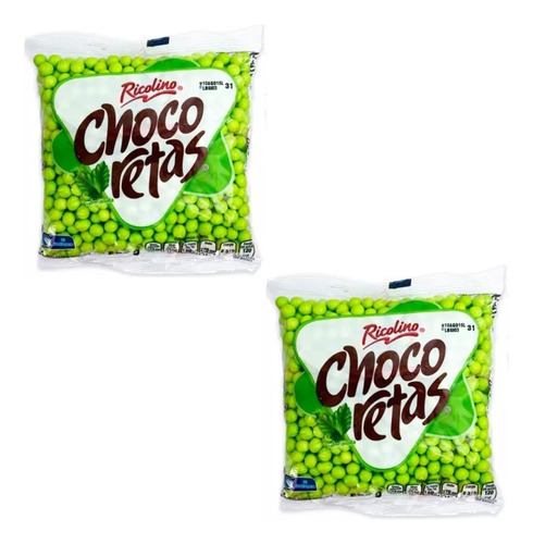 2 Pack - Chocoreta Ricolino Granel De 500 Gr.