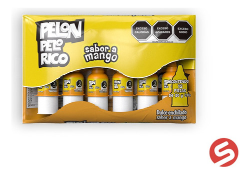 Pelon Pelorico Mango 12pzs