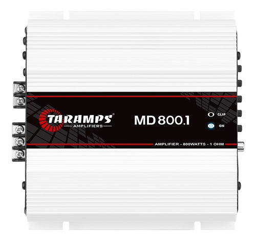 Amplificador Taramps Md800.1 Estable A 1 Ohm 800 Rms 1 Canal