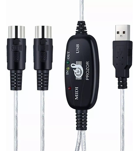 Cable Convertidor Midi A Usb Conecta Tu Teclado A Pc O Mac