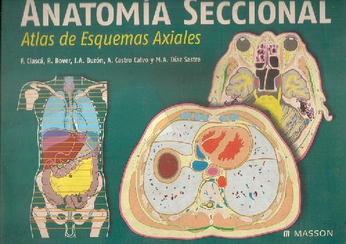Libro Anatomia Seccional De Clasca Boer Buron Calvo Castro