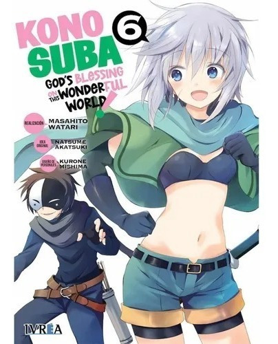 Manga- Konosuba N°6- Masahito Watari- Ivrea