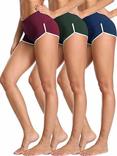 Shorts De Entrenamiento Para Mujer Talla Xs 3 Pack