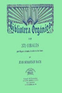 Libro 371 Corales Para Órgano O Armonio - Bach, Juan Sebast