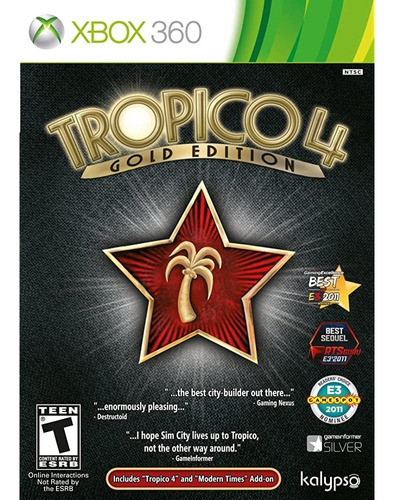 Tropico 4 Gold Edition - Xbox 360.