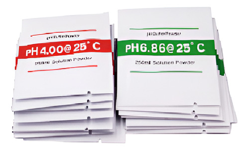 Combo Buffer Calibracion Ph 20 Sobres Ph 4.01 & 6.86 (10c/u)
