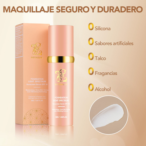 Base De Maquillaje Botagus Fit Me Fps 50+ LĂquida Corrector