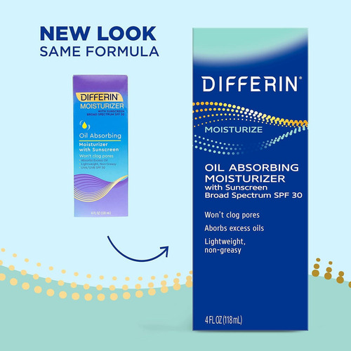 Hidratante Differin Spf 30 Para Piel Sensible 118 Ml