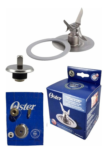 Imagen 1 de 6 de Aspas + Kit Pin Completo Para Licuadora Oster® Original