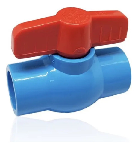 Valvula Bola Compacta Pvc Hidraulico Hi-hi 3/4 Pn10 Faurora